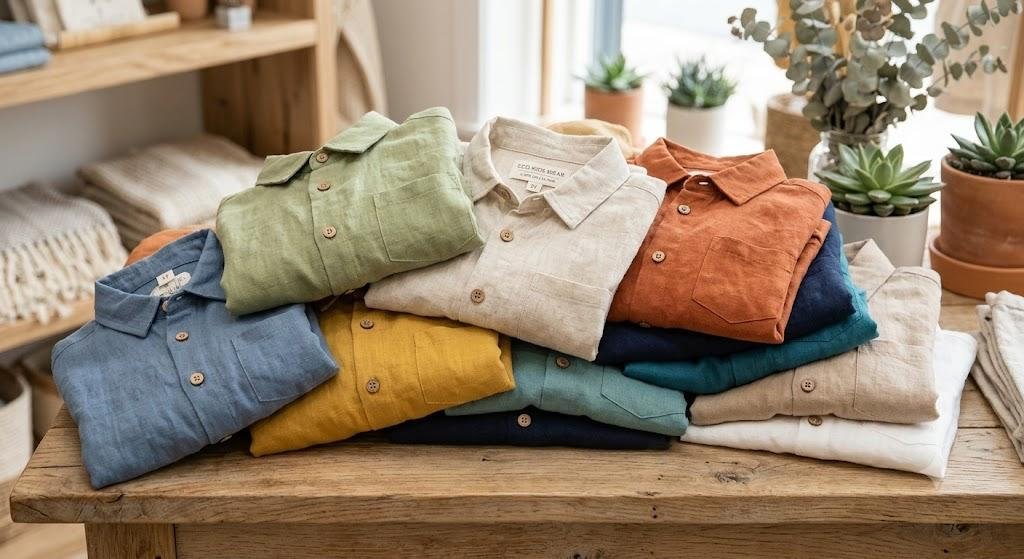 Stack of Premium Casual Shirts